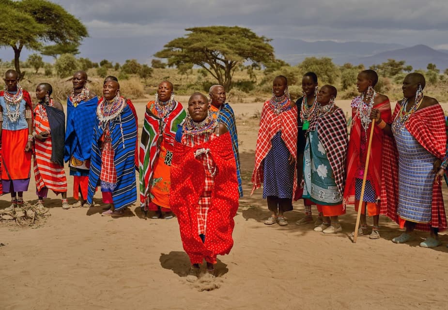 Women in Maasai communities